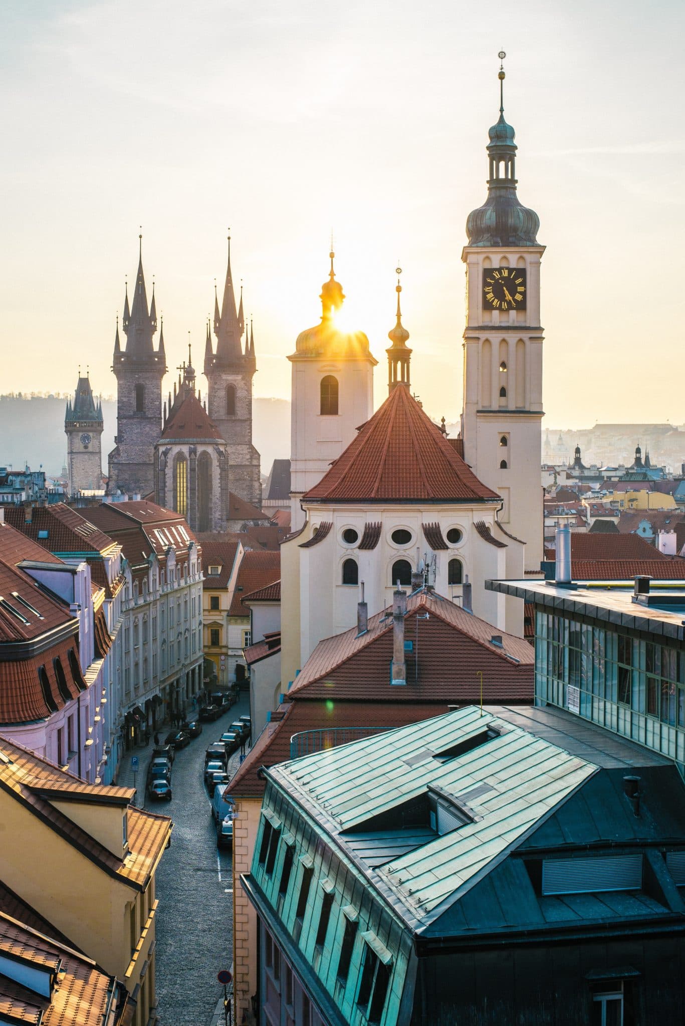Students studying together in Hungary